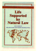 Life Supported by Natural Law book jacket